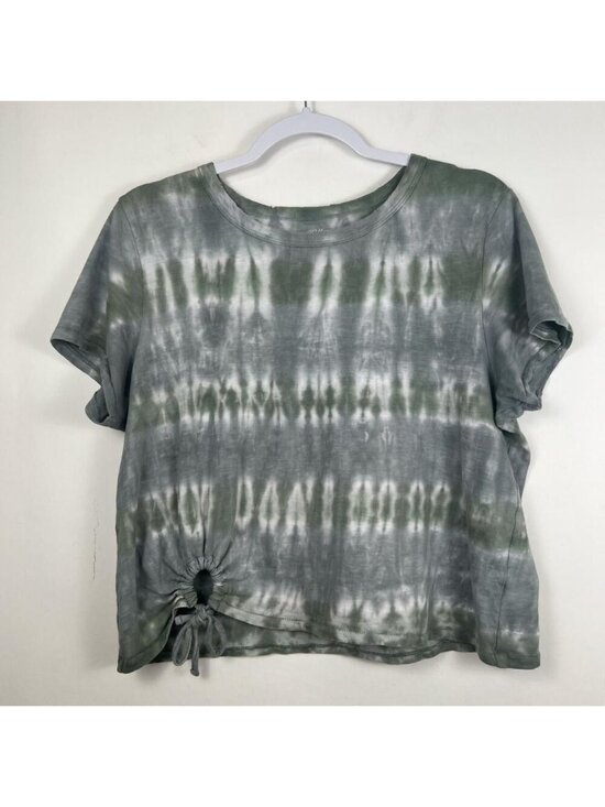 Tops - Women's multi Tie Dye Crop-top Size Large